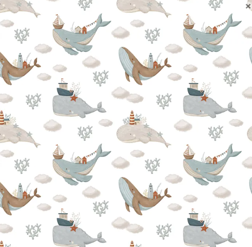 Devonstone Collection - Ahoy - Whales - DV6447
