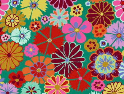 Kaffe Fassett - Folk Flower  - Multi