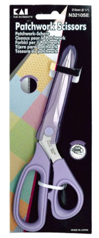 Kai Patchwork Scissors (210cm/ 8-1/4") Purple