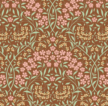 Fabric ~ TILDA Sanctuary - Larissa Caramel - 100570