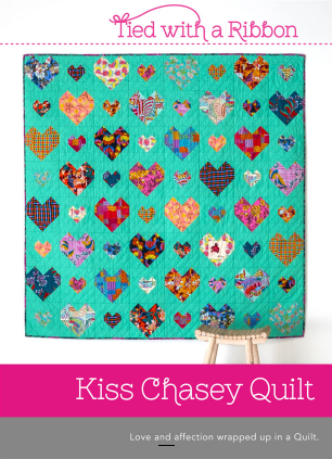 Pattern - Tied with a Ribbon - Kiss Chasey Quilt