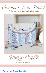 Pattern - Summer Rose Pouch - Molly & Mama