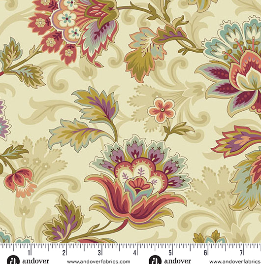 Dahlia Wideback  By Laundry Basket Quilts - AW1389L