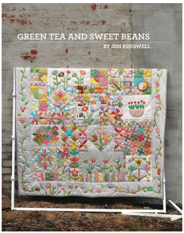 Green Tea & Sweet Beans by Jen Kingwell