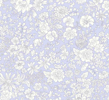 Liberty Fabric - Emily Belle Collection -  Pale Lilac