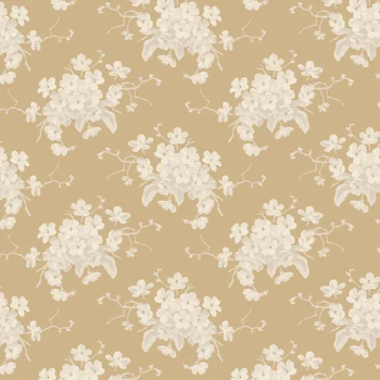 Fabric ~ TILDA Sunday Brunch - 100600 - White Flower Sand