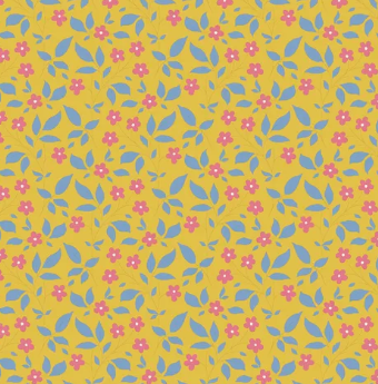 Fabric ~ TILDA Sunday Brunch - 110117 - Tipsy Yellow