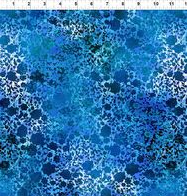 Fabric~ I Dream in Colour - Blue Shadow - 8IDC-2