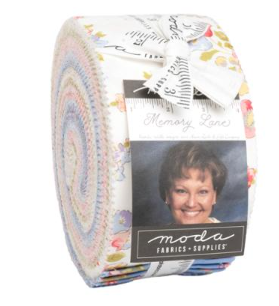 MODA - Memory Lane by Brenda Riddle Designs (Jelly Roll)