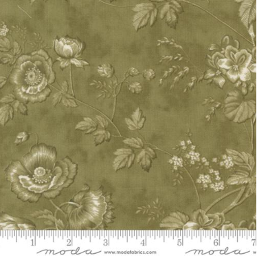 Fabric~ Meadow Greens M44360 40