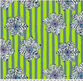 Kaffe Fassett -Zebra Lily [Green}