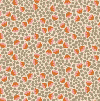 Fabric ~ TILDA Wallflower - Bellflower Sand 110134