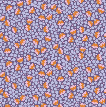 Fabric ~ TILDA Wallflower - Bellflower Thristle 110137