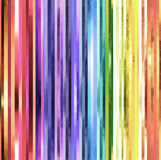 Sew Stripey Pastel Rainbow