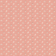 Fabric~ Wildwood Dwelling - Vintage Apron Coral