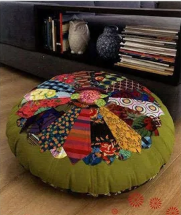 Pattern- Petal Floor Pillow