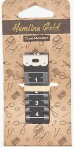 Hemline Gold - Tape Measure - 150cm/60"
