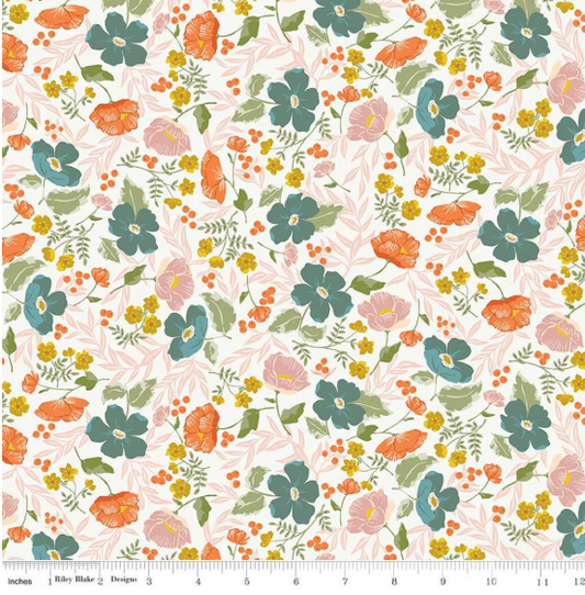 Winged Melody C15912 Boho Blooms  - Cloud