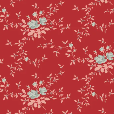 Fabric ~ TILDA Merry Little Christmas - Noel Red