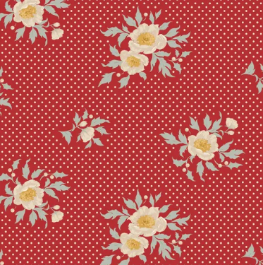 Fabric ~ TILDA Merry Little Christmas - Joy Red