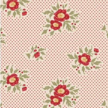 Fabric ~ TILDA Merry Little Christmas - Joy Cream