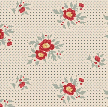 Fabric ~ TILDA Merry Little Christmas - Joy Blue