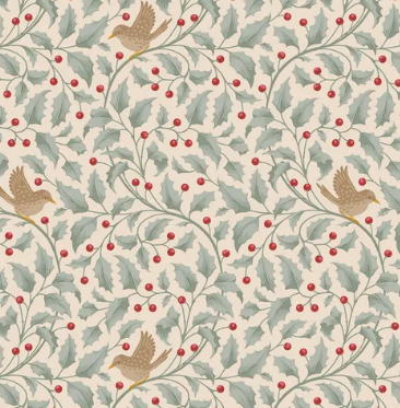 Fabric ~ TILDA Merry Little Christmas - Holly Duckegg