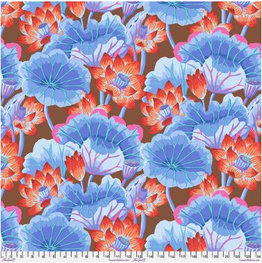 Kaffe Fassett - Lake Blossoms - Brown