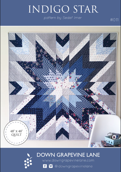Pattern - Indigo Star Quilt