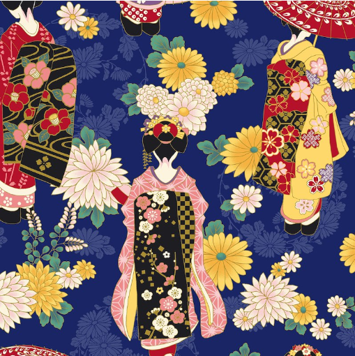 Japanese Fabric - QGAP52902 002D