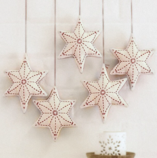 Sashiko Christmas Stars Kit