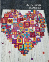 Pattern Booklet - Boho Heart  by Jen Kingwell & Andrea Bair