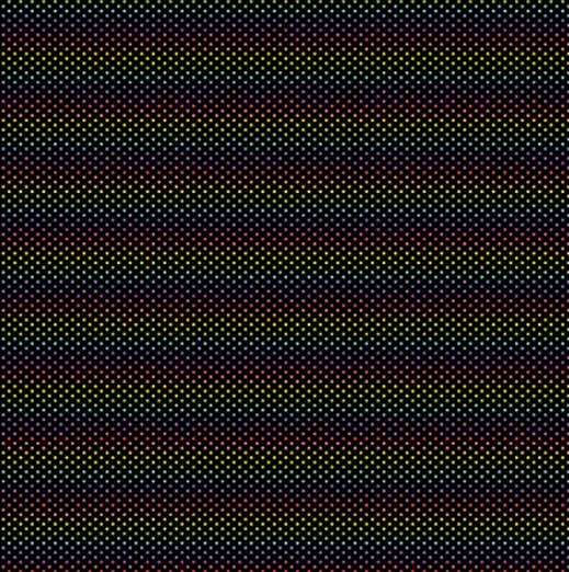 Devonstone Fundamentals - 1/16 Spot Rainbow Black DV3052