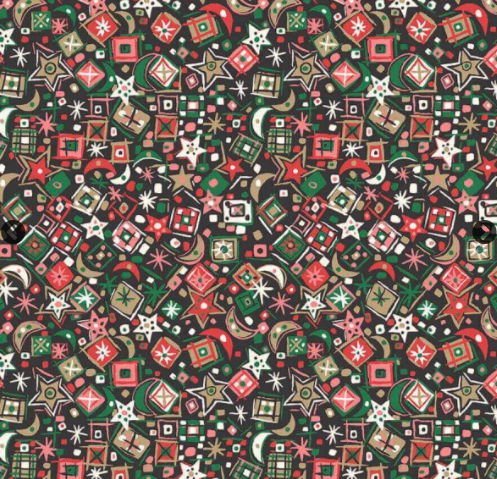 Liberty Fabric - A Woodland Christmas - Christmas Charm 6026A