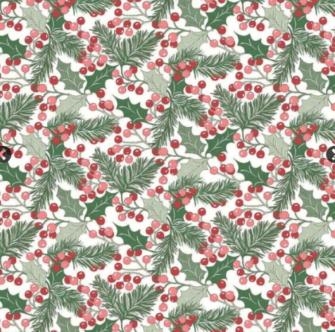 Liberty Fabric - A Woodland Christmas - Christmas Charm 6022A