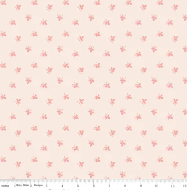 Gentler Times by Lori Holt - Endearing Coral - C16477