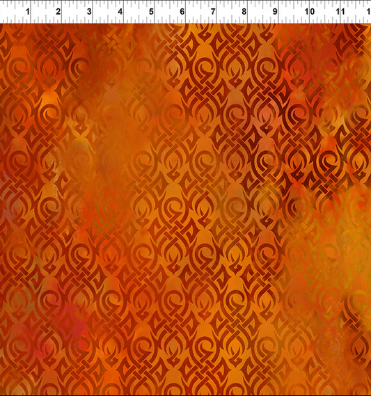 Fabric~ Jason Yenter - Dragons - Emerald Reign - 5DRG-4