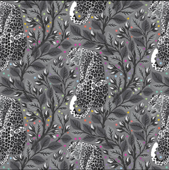 Tula Pink~ Graywork 'Birthmark' (Shadow)