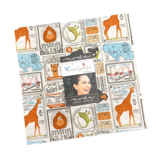 MODA - Animal Park Fun by Stacy Iest Hsu (Layer Cake)