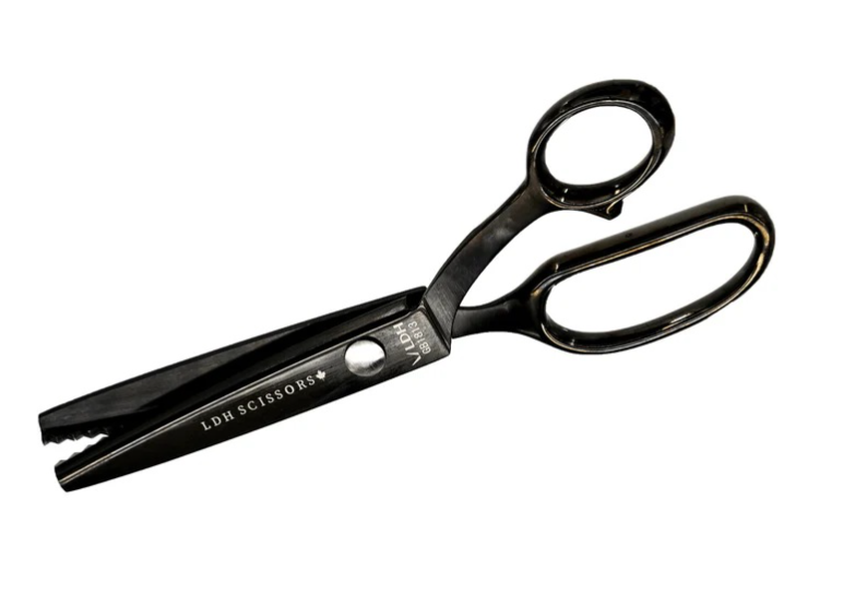 9" Midnight Edition Pinking Shears Matte Black
