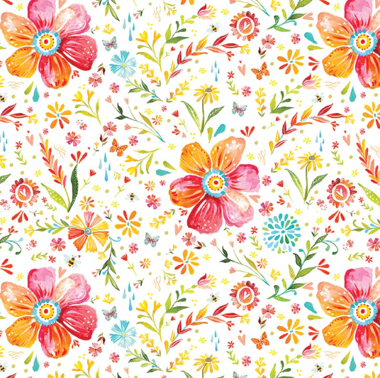 A Prairie Heart - Posies White