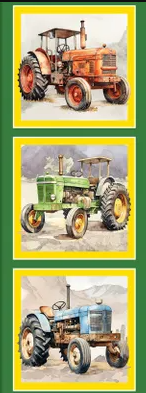 Panel - Big Boy Toys - Tractor Tri Panel