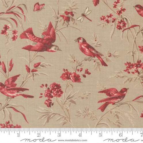 Fabric~ French General - Joie De Vivre - M13983-16