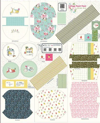 Panel ~ Cottage Pouch by Minki Kim