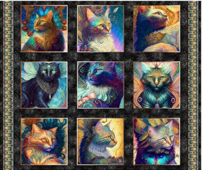 Panel  - Feline Fantasia