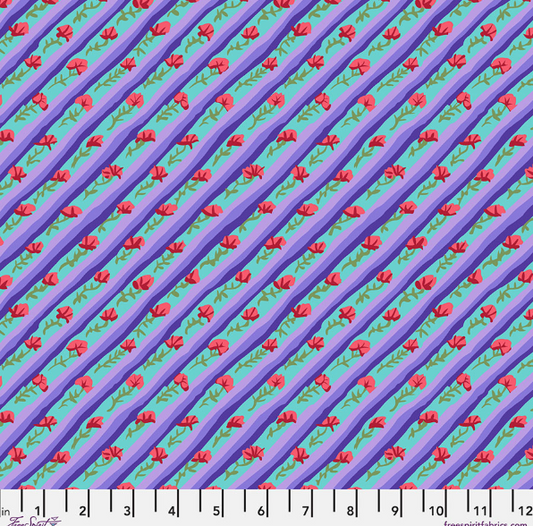Kaffe Fassett - Diagonal Poppy - Purple