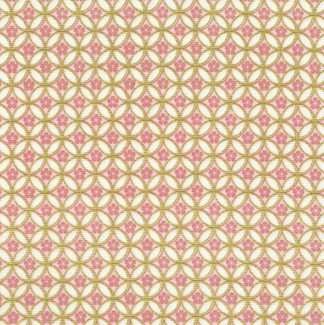 Fabric ~ Imperial Collection: Graceful Cranes - 23512-416 PEARL PINK