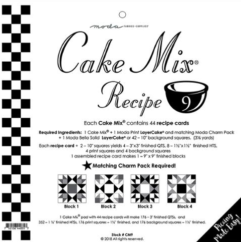 Pattern ~ MODA - Cake Mix Recipe 9