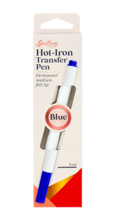 Sew Easy - Hot Iron Transfer Pen (Blue)