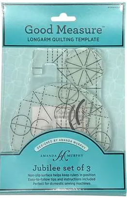 Amanda Murphy - Longarm Quilting Template - Jubilee Set of 3
